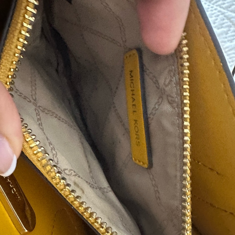 Michael Kors Mustard Mini Bag - Picture 4 of 8